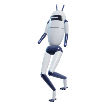 Strider, a tall thin robot with reverse knees