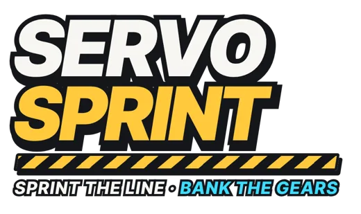 Servo Sprint logo with tagline