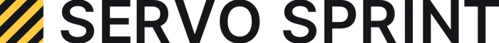Servo Sprint wordmark for light backgrounds